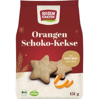 Orangen Schoko-Kekse vegan