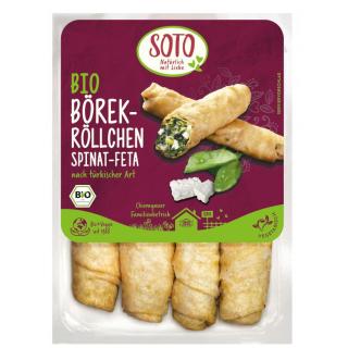 Börek-Rollen Spinat-Feta