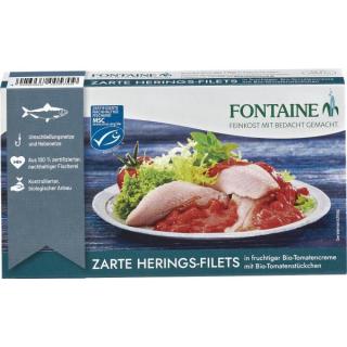 Fisch - Heringsfilets in Tomatencreme