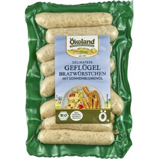 Geflügel Bratwürstchen 9 Stück