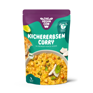 Kichererbsen Curry vegan