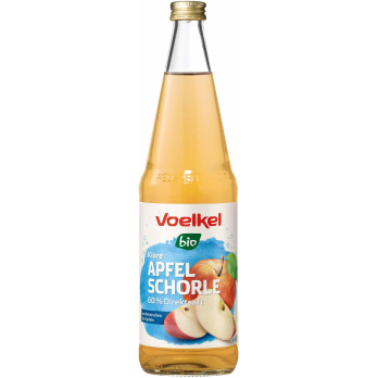 Apfelschorle, klar