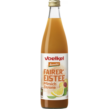 Fairer Eistee Pfirsich Zitrone