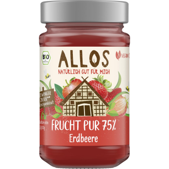 Frucht Pur Erdbeere