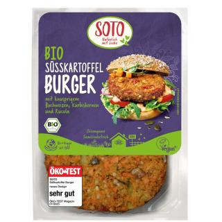 Burger - Süßkartoffel vegan