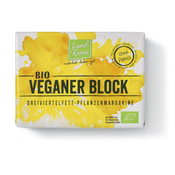 Margarine - Veganer Block ohne Palmöl