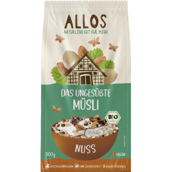 Müsli - Das Ungesüßte Nuss-Müsli