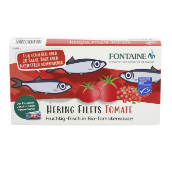 Fisch - Heringsfilets in Tomatencreme
